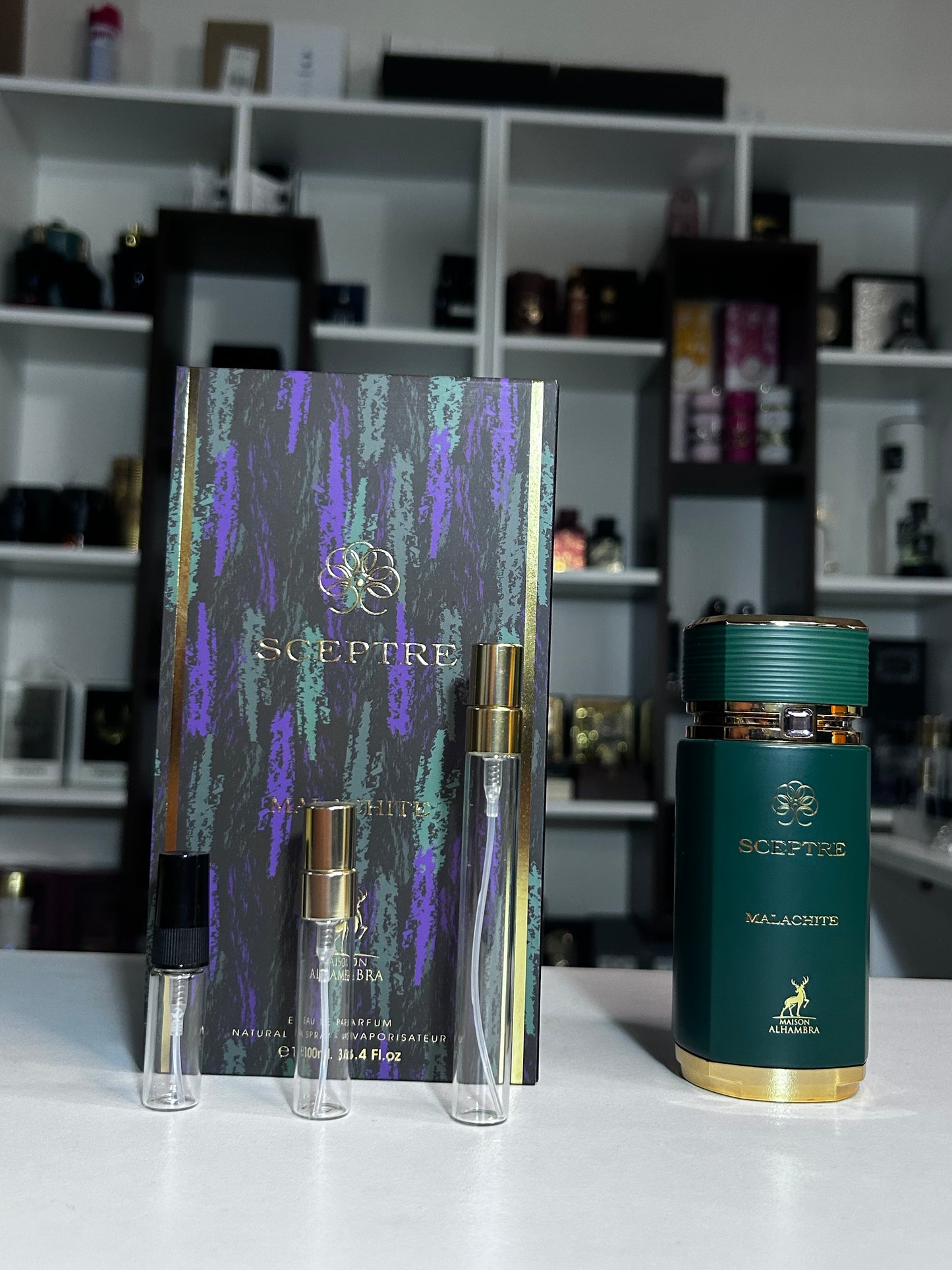 Sceptre Malachite Maison Alhambra - DECANTS