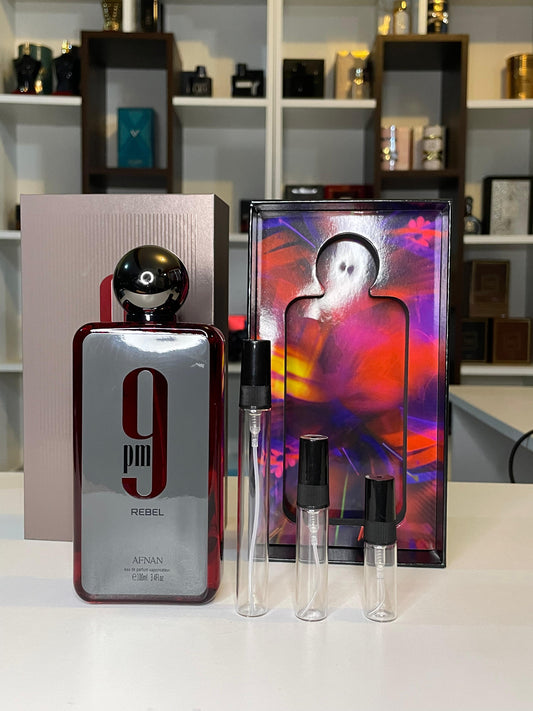 9PM Rebel Afnan – Decant Fragancia Árabe