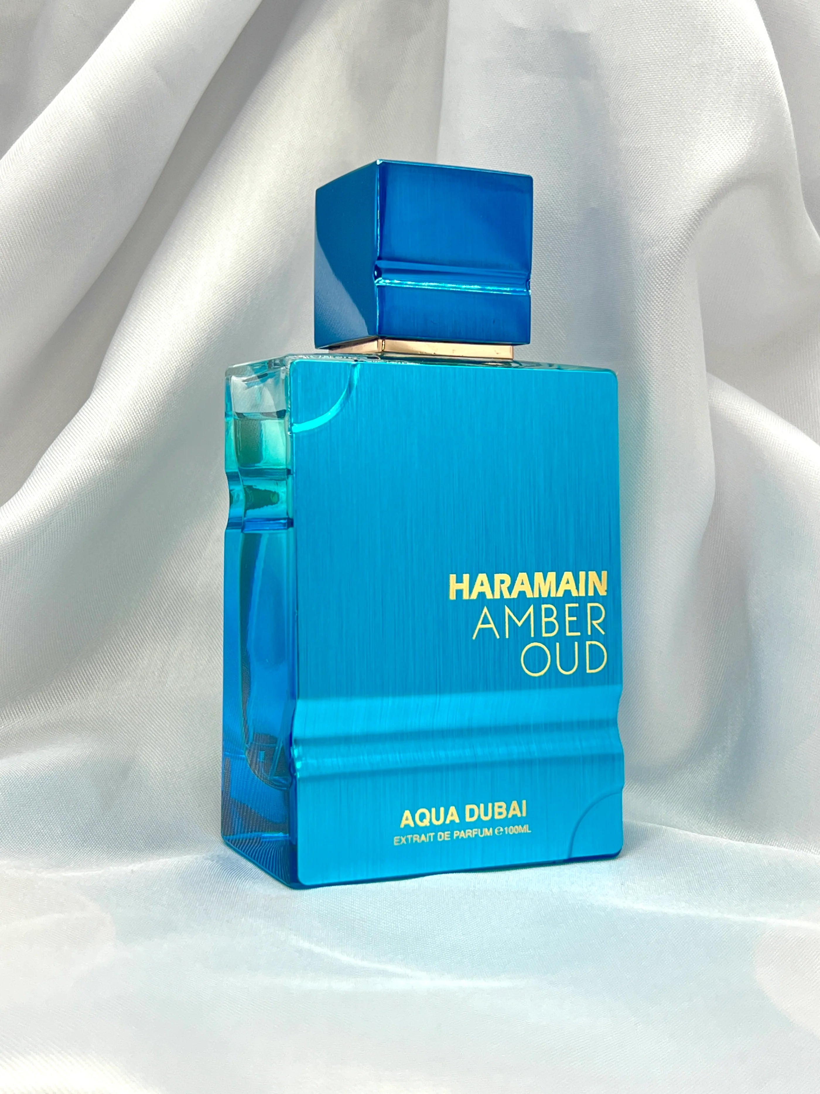 AL HARAMAIN AMBER OUD AQUA DUBAI DECANT