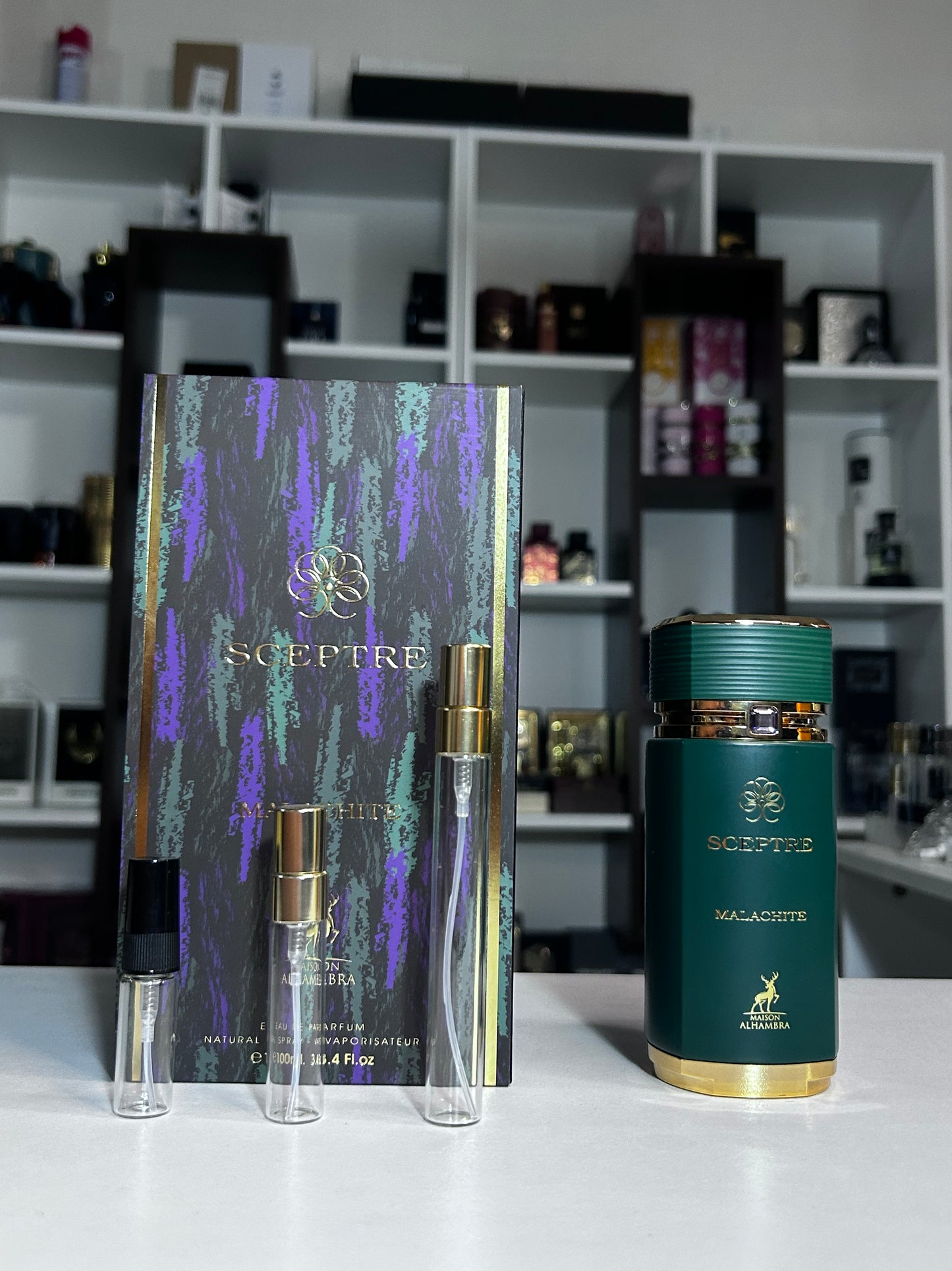 Sceptre Malachite Maison Alhambra - DECANTS