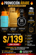 Promoción Árabe 10ml - Mandarin Sky, Amber Oud Gold Edition, Fakhar Black
